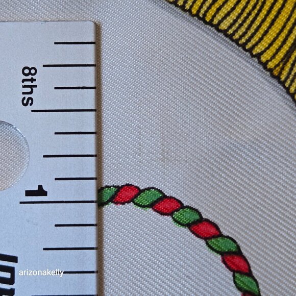 Hermès 'Les Tambours' Silk Scarf Red - Picture 14 of 16